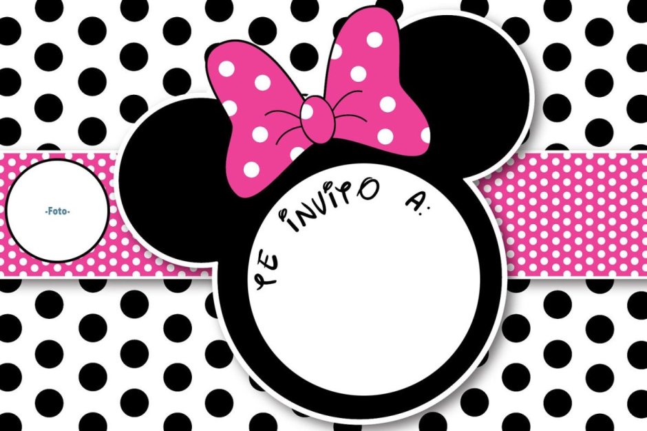 Табличка Минни Маус