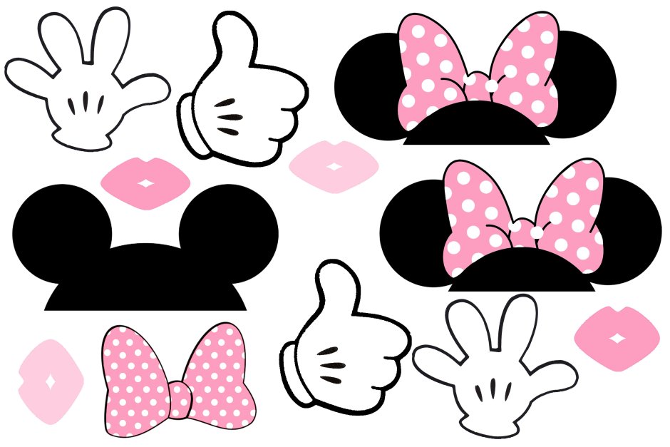 Фотобутафория Микки Маус