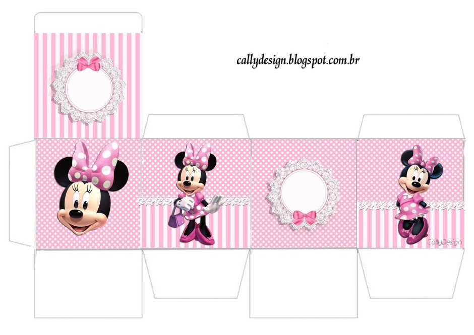 Коробка Минни Маус "Pink"