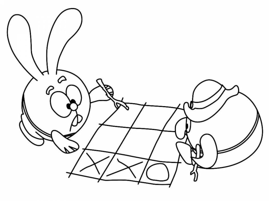 Смешарики трафареты для вырезания