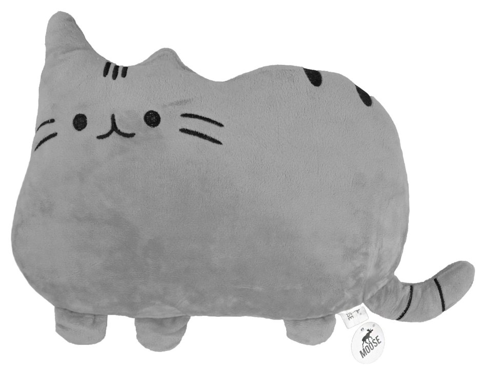 Длинный котик игрушка подушка