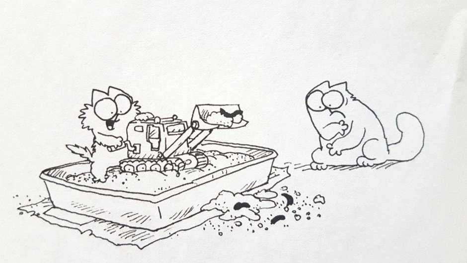 Кот Саймона мультсериал кадры