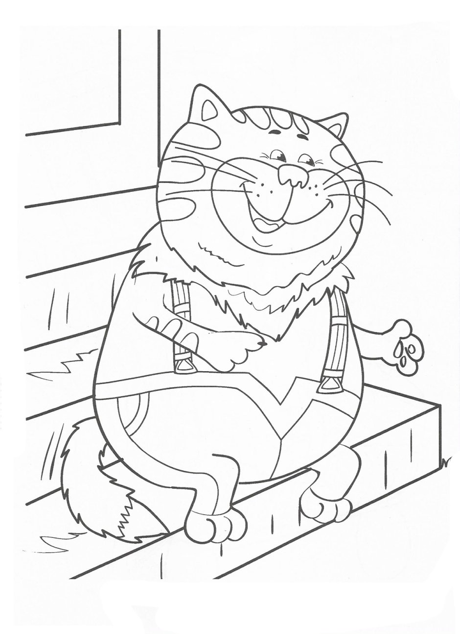 Возвращение блудного попугая раскраска