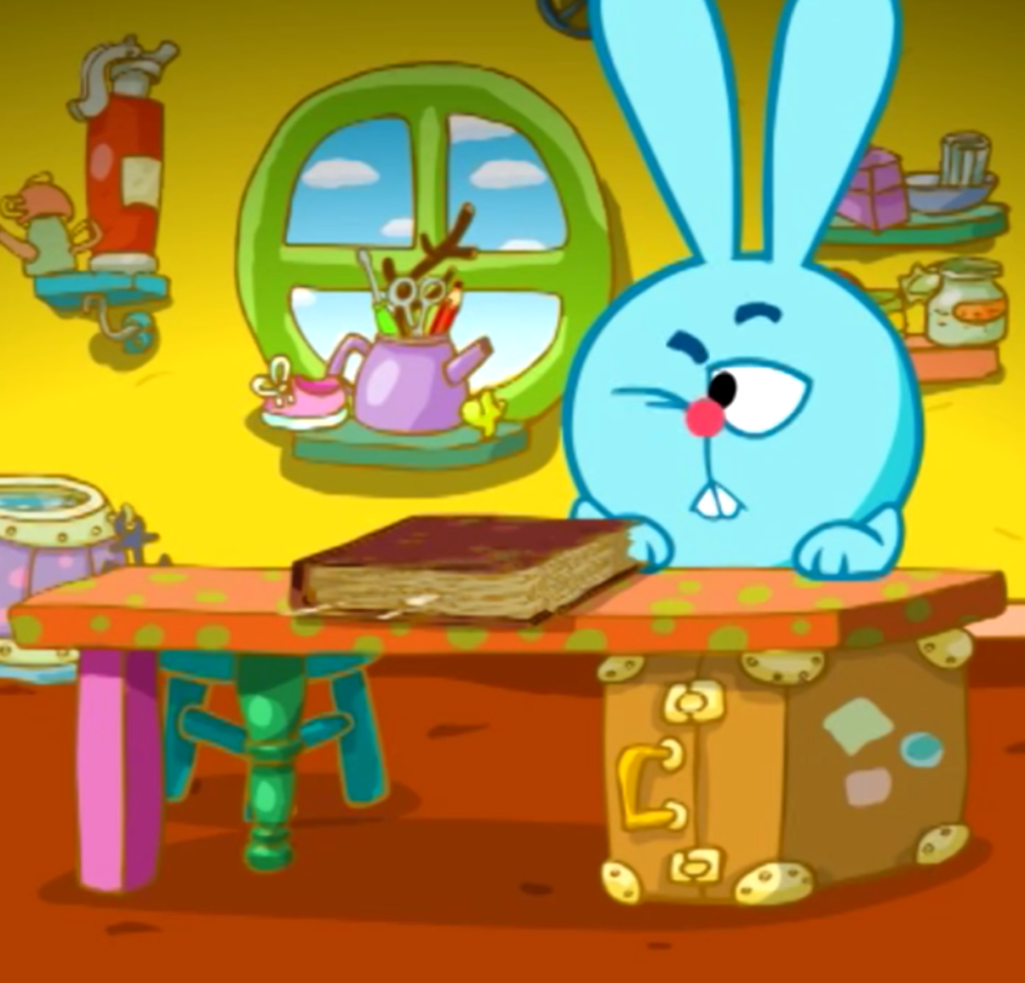 Крош библиотека Лосяша