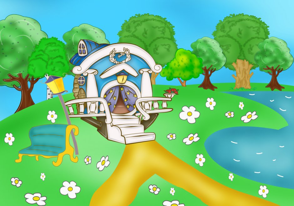 Смешарики домик Лосяша