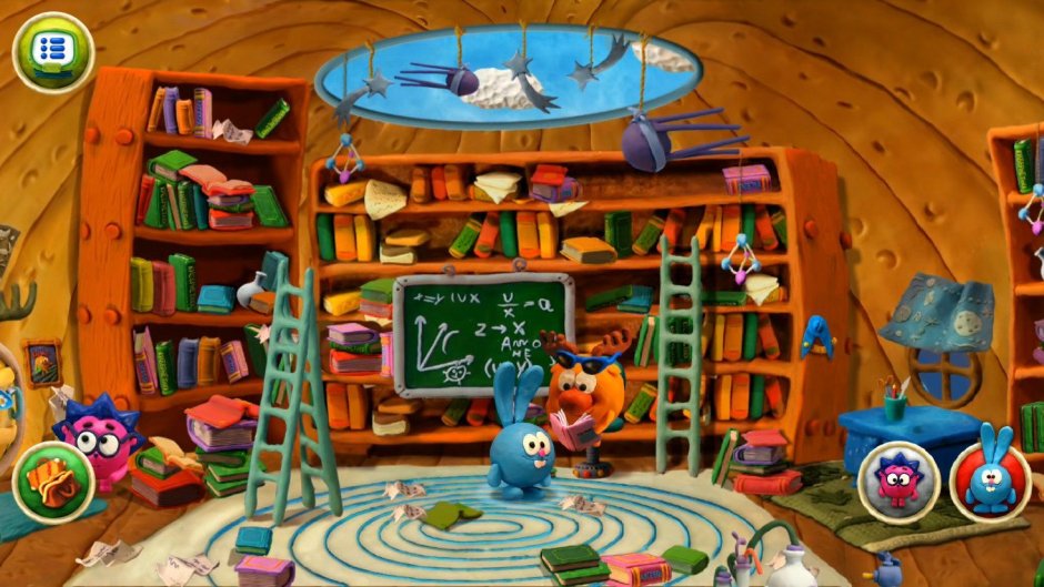 Игра Смешарики параллельные миры