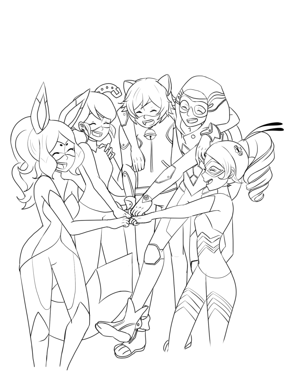 Разукрашку Рена Руж