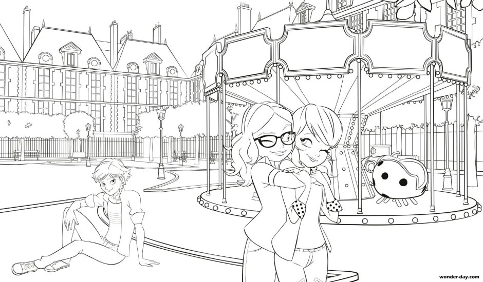 Разрисовки леди баг и супер кот