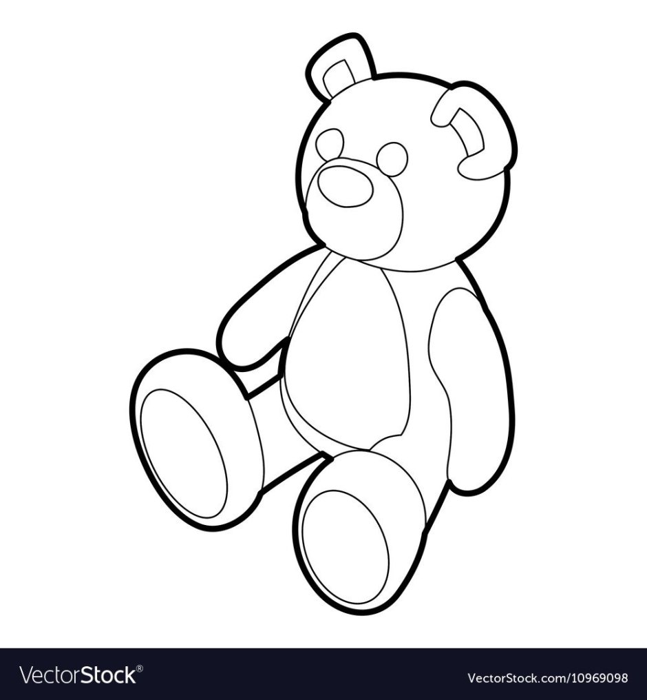 Раскраска "мишки"