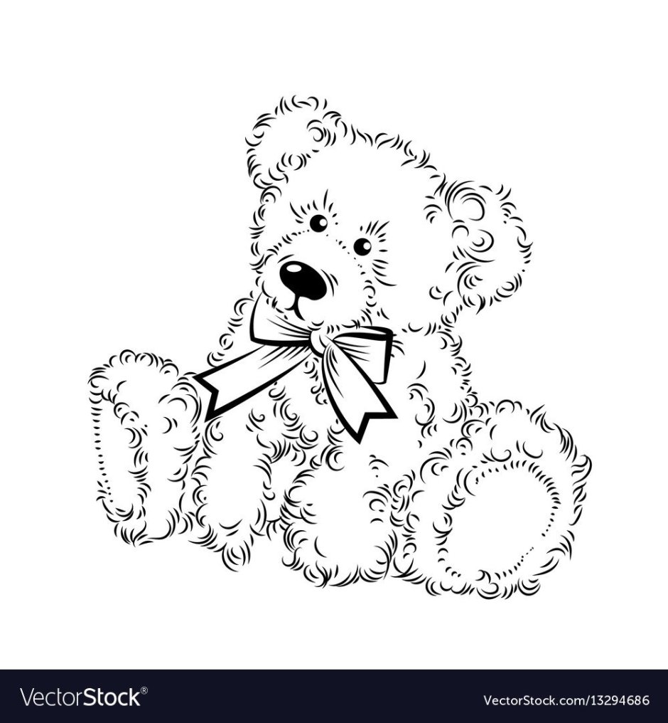 Графическое изображение мишки