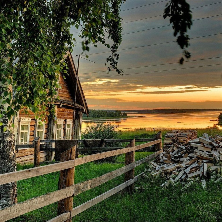 Красивая деревня