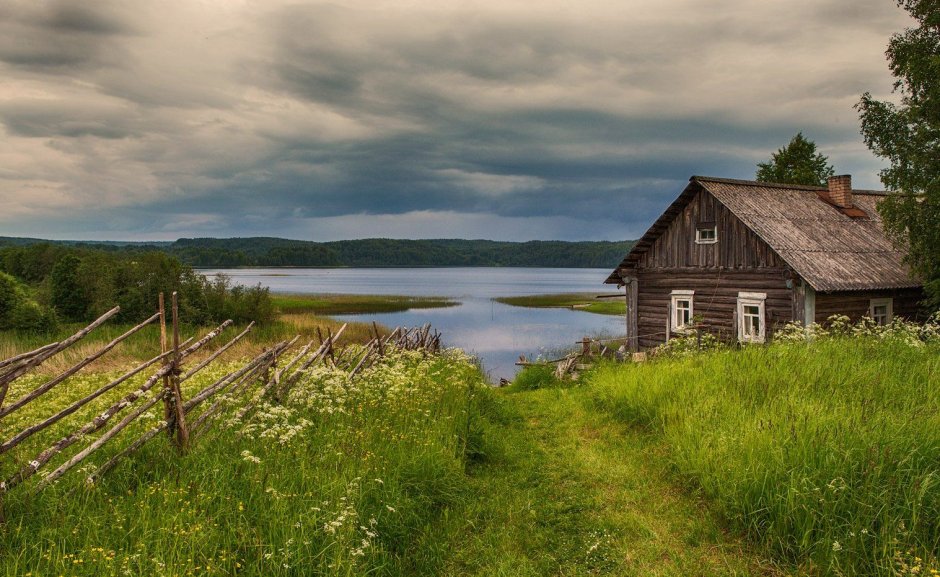Деревня Думино Кенозерье