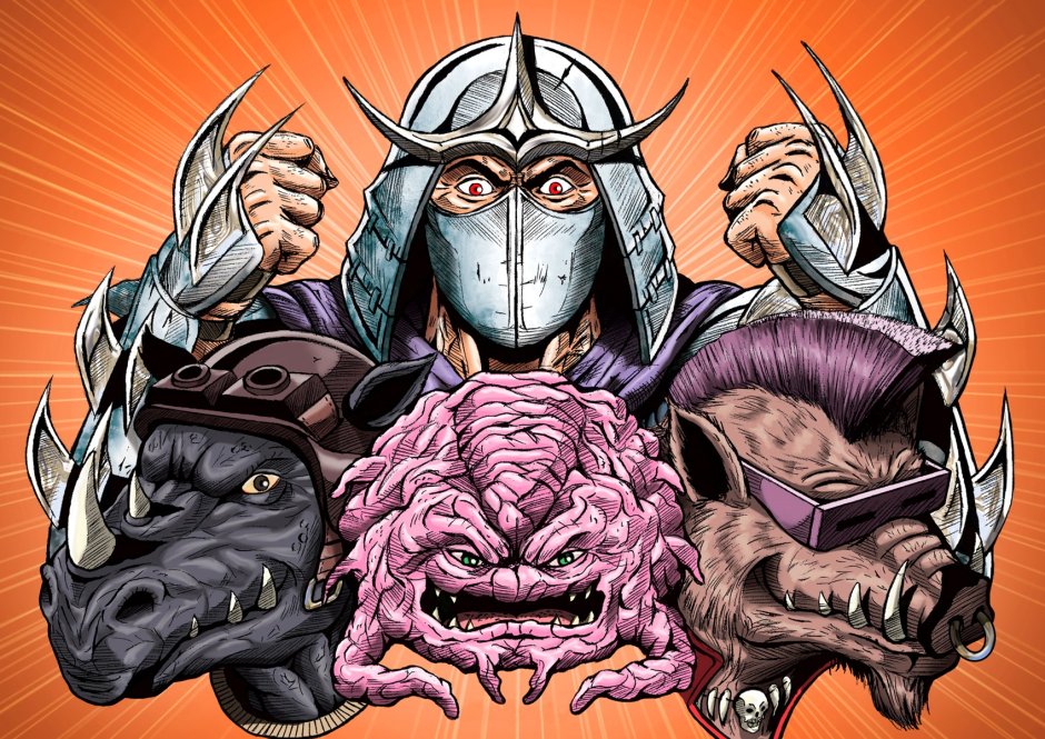 Шреддер Черепашки ниндзя Крэнг