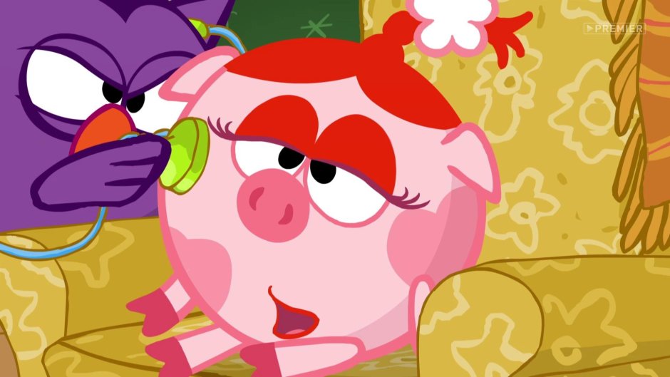 Крош Ёжик Бараш Нюша Карыч пин Лосяш Копатыч