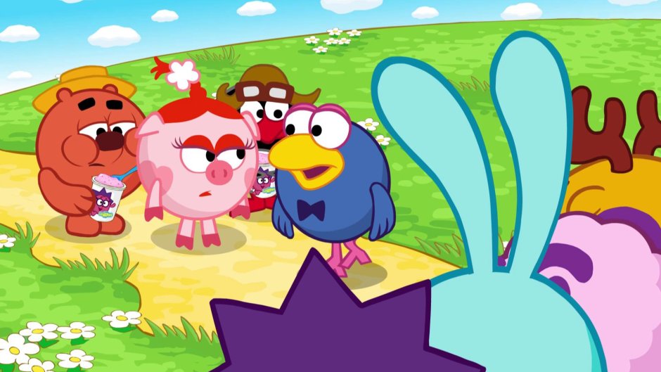 Крош Ежик Нюша Лосяш