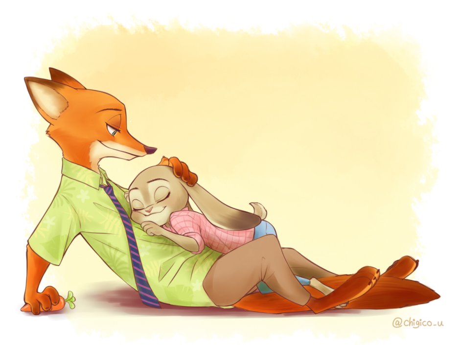 Зайка Джуди и Лис