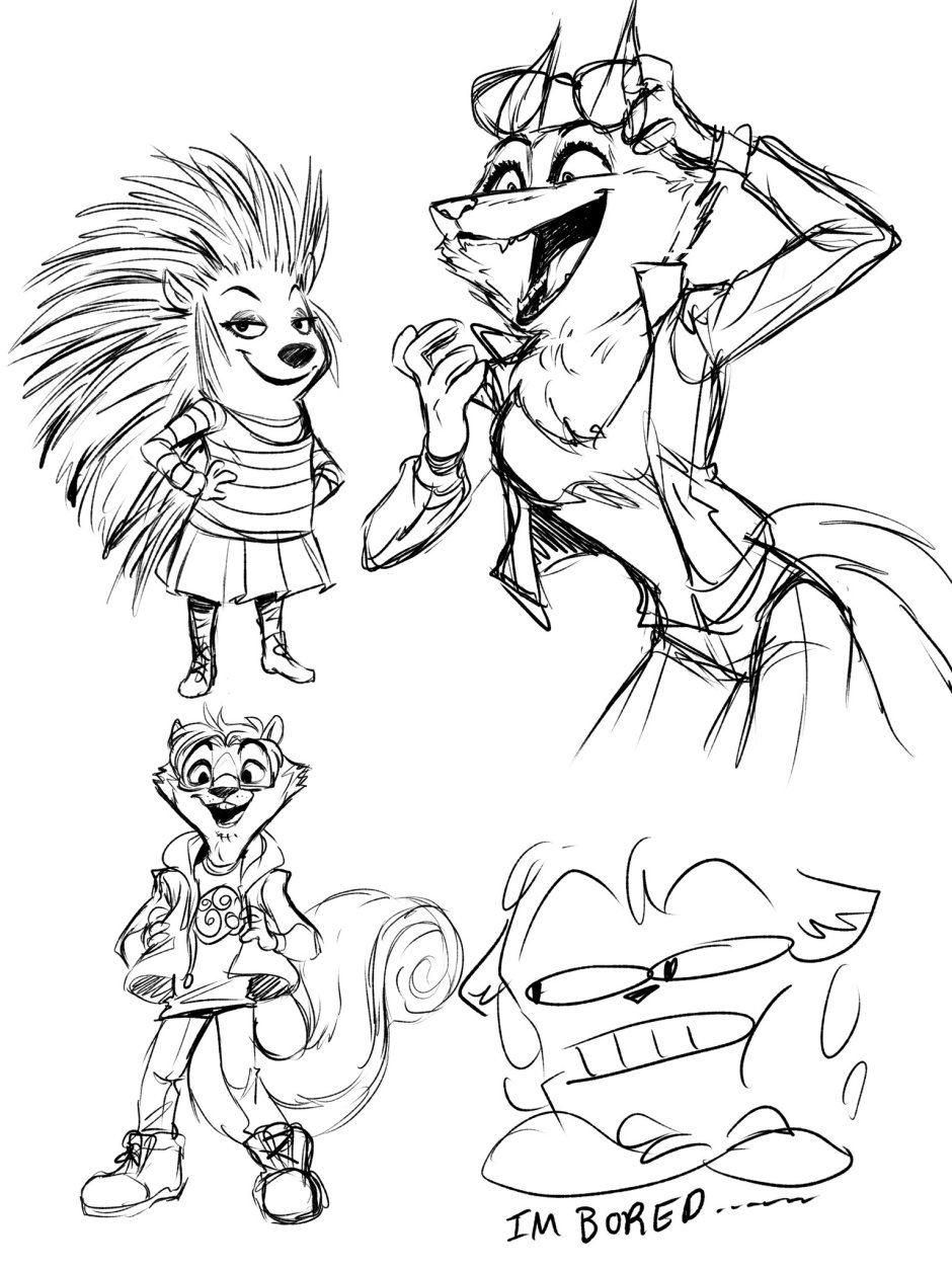 Зверопой 2 волчица Порша