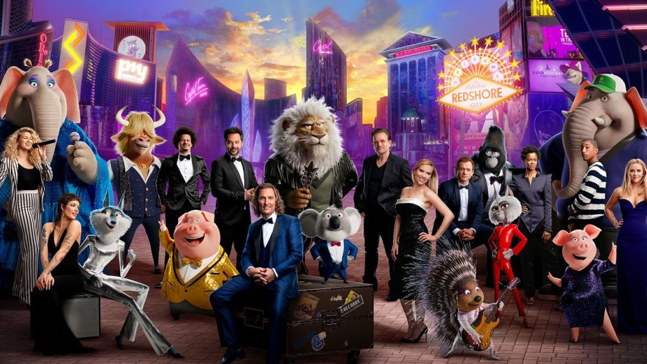 Герои мультика Зверопой 2