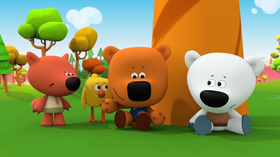 Мимимишки Кеша и тучка