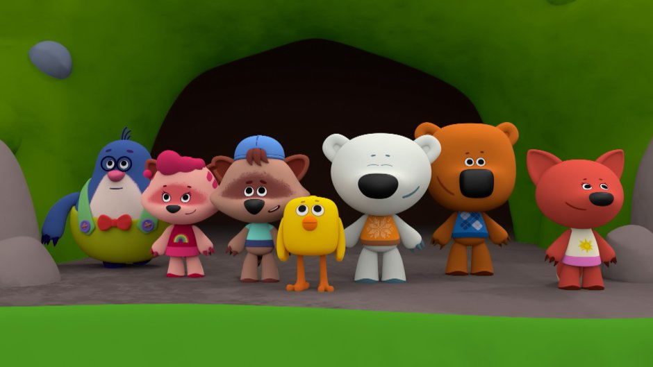 Герои мультика Мимимишки