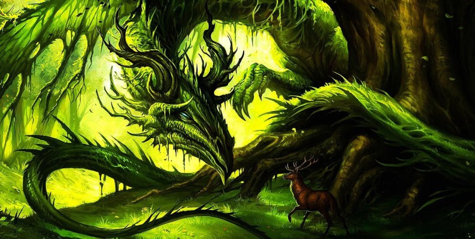 Король леса дракон