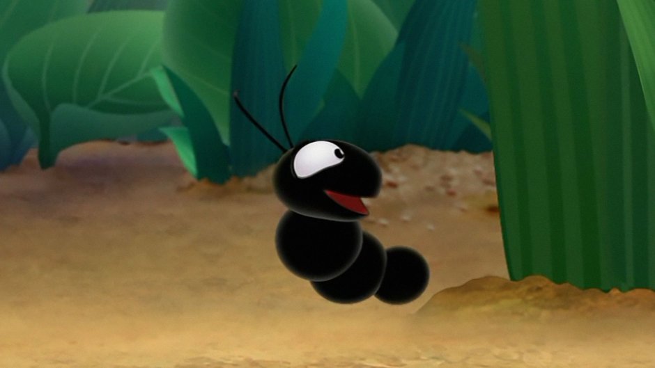 Лунтик и его друзья червячок