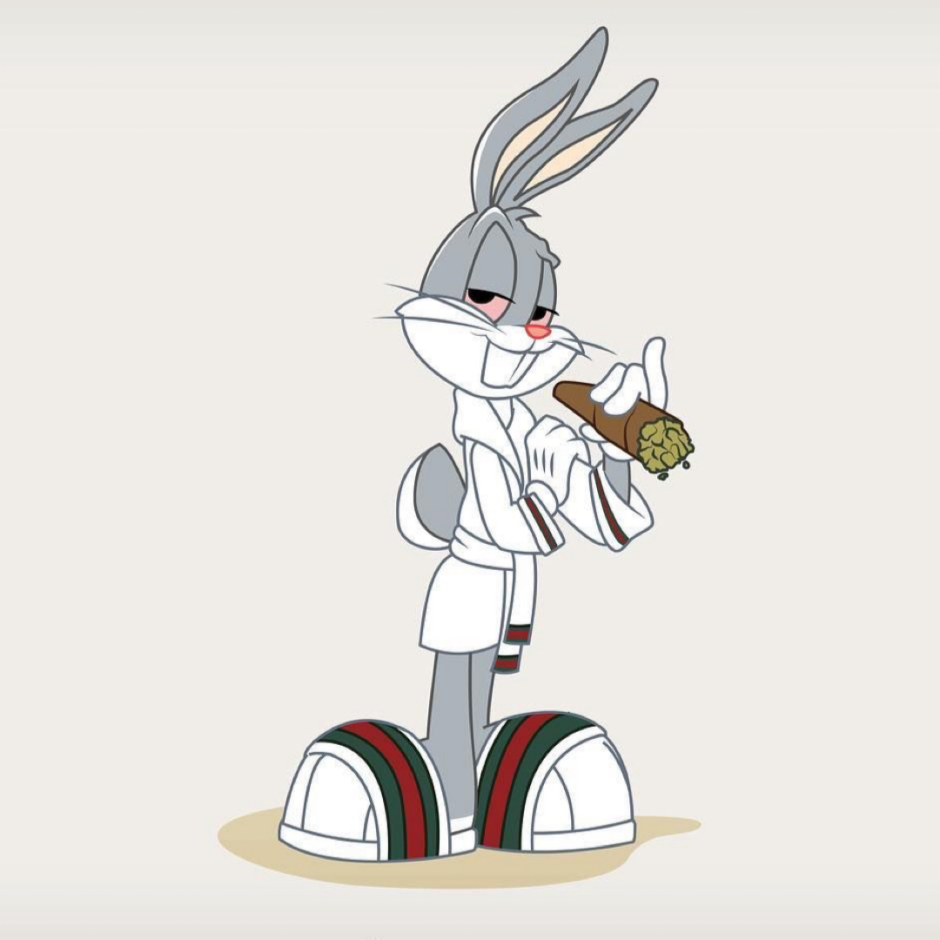 Багз Банни курит сигару