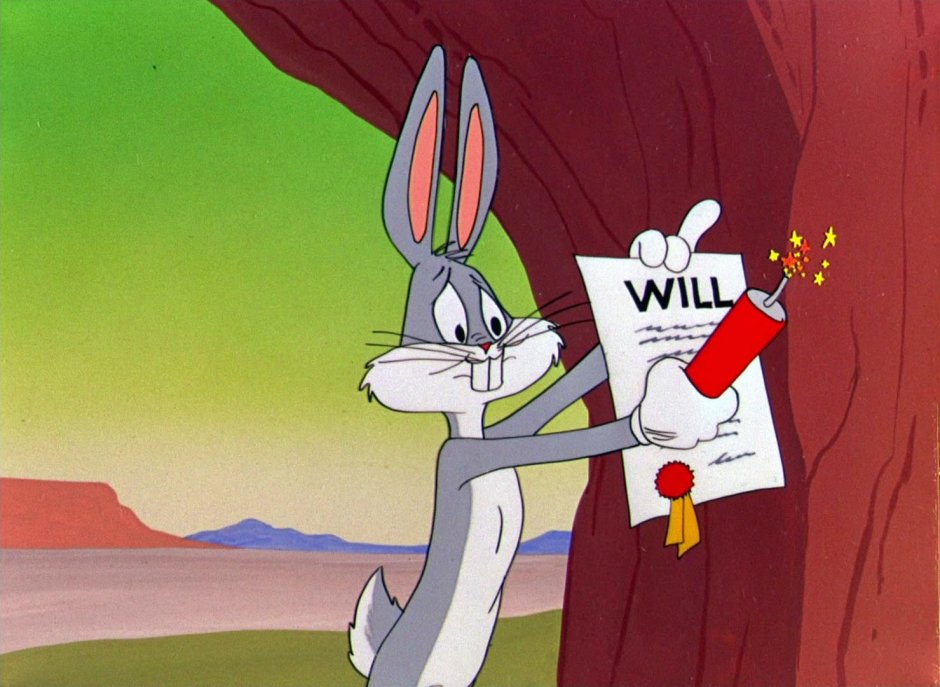 Багз банни с деньгами