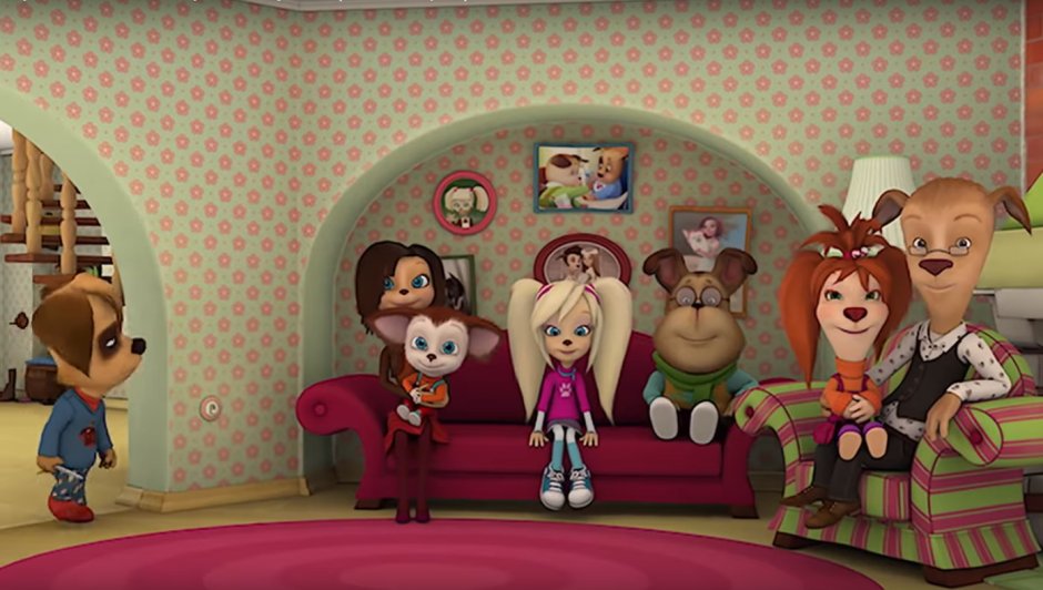 Барбоскины Тимоха и роза