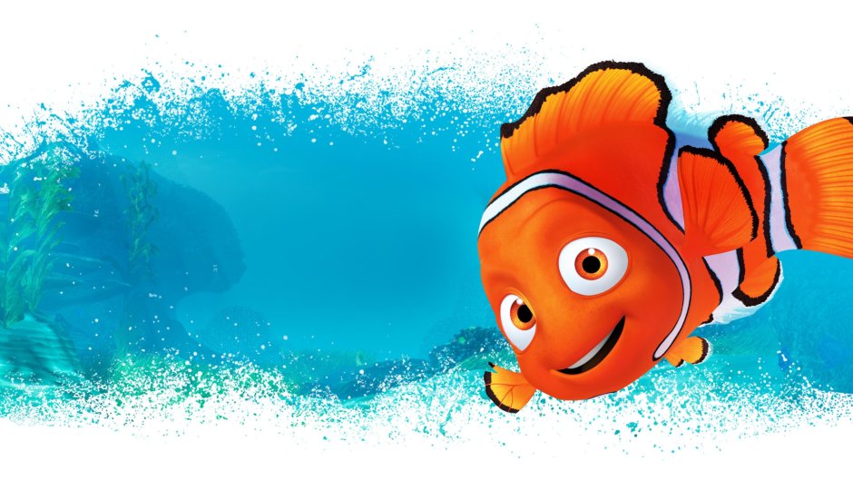 Фон на рабочий стол компьютера рыбка Немо