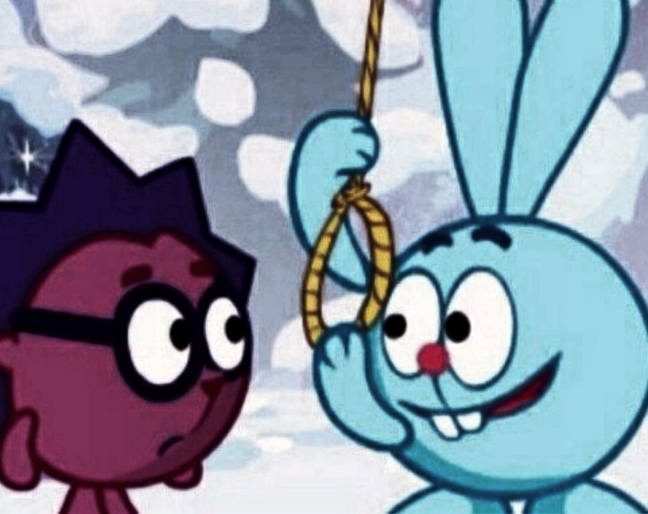 Крош и Ёжик новый год