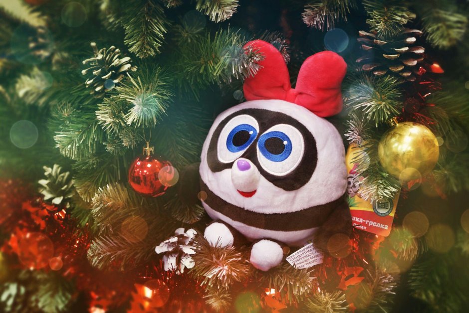 Смешарики Пандочка с подарком