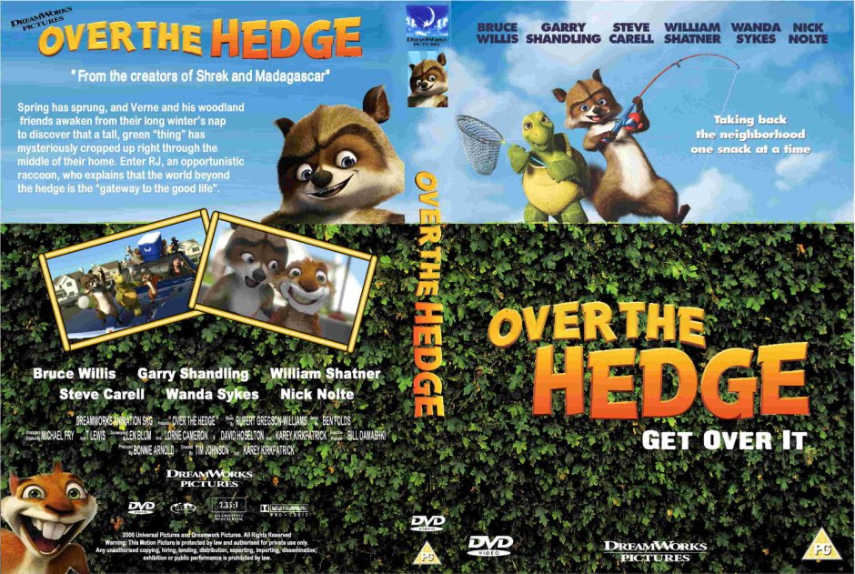 Over the Hedge обложка