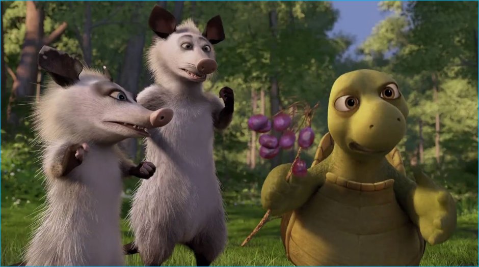 Лесная братва over the Hedge