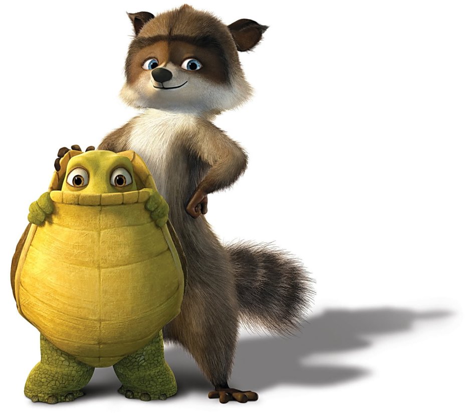 Лесная братва over the Hedge