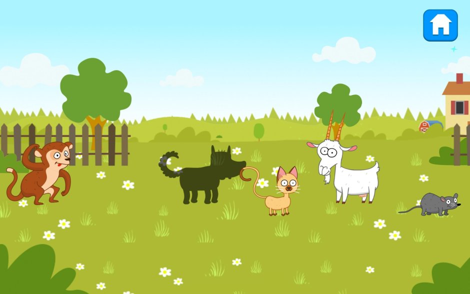 Герои мультика синий трактор