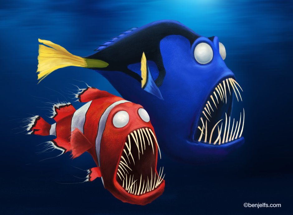 Рыба удильщик Немо