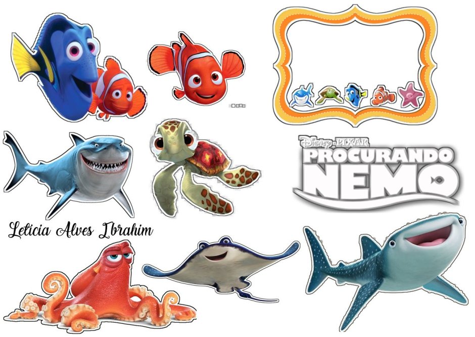 Сахарная печать Немо