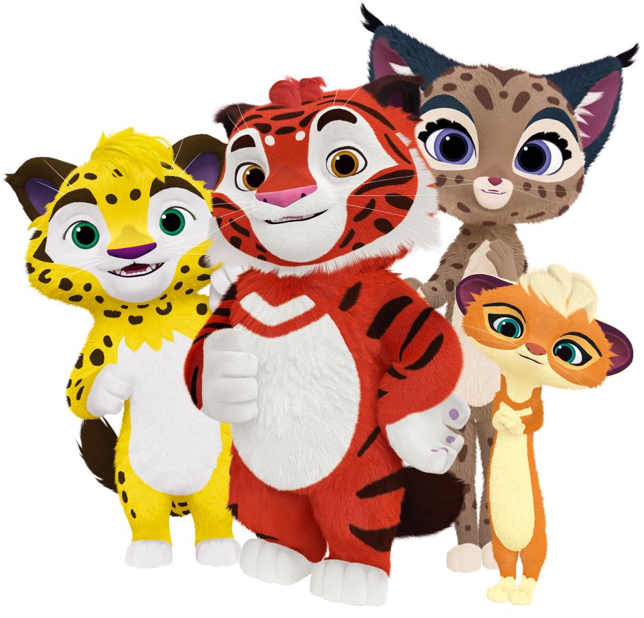 Лео и Тиг герои мультика