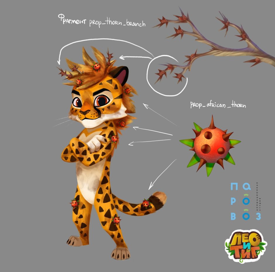 Гепард из Лео и Тиг