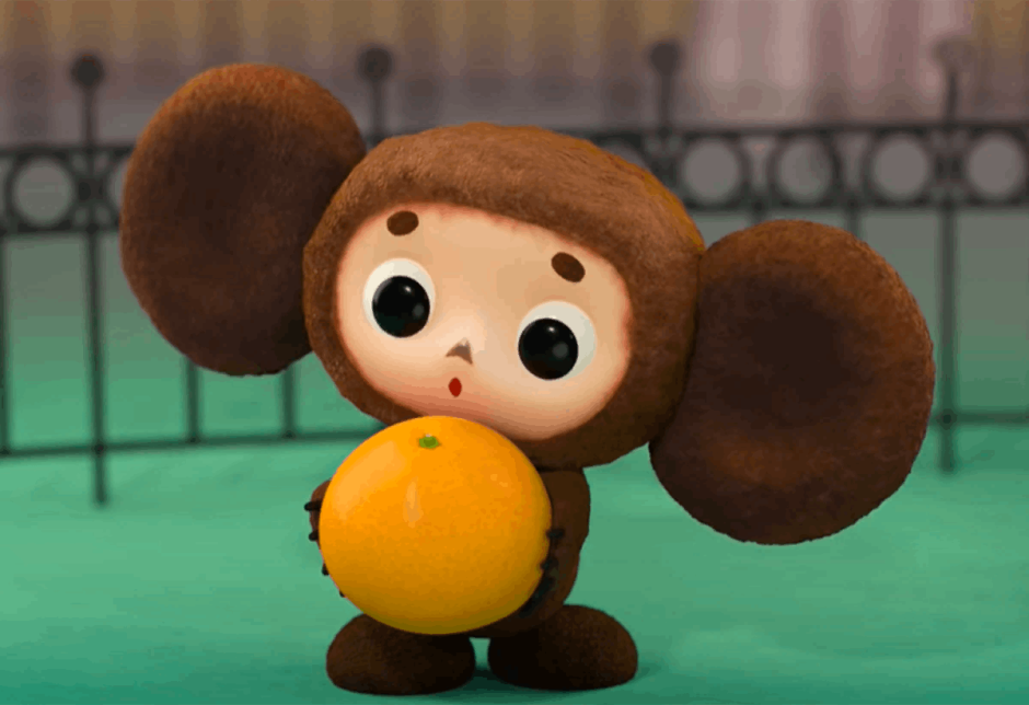 Чебурашка и крокодил Гена японский мультфильм