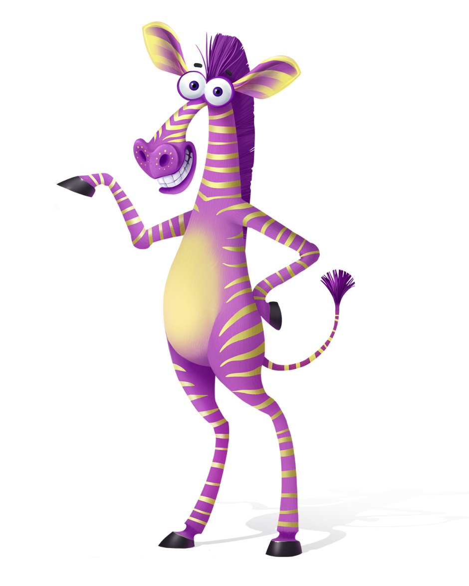 Мадагаскар мульт Зебра