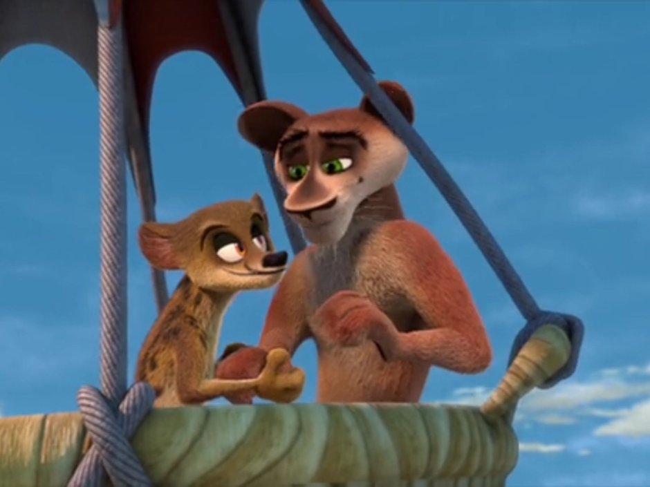 Да здравствует Король Джулиан мультсериал днем рождение Кловер