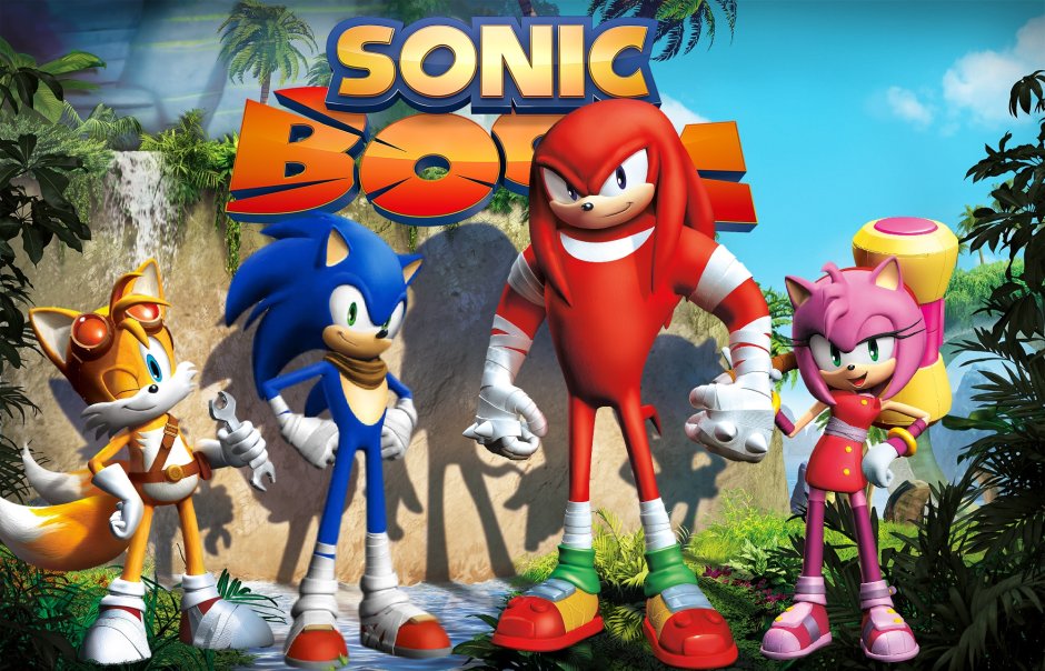 Вся команда Соника бум