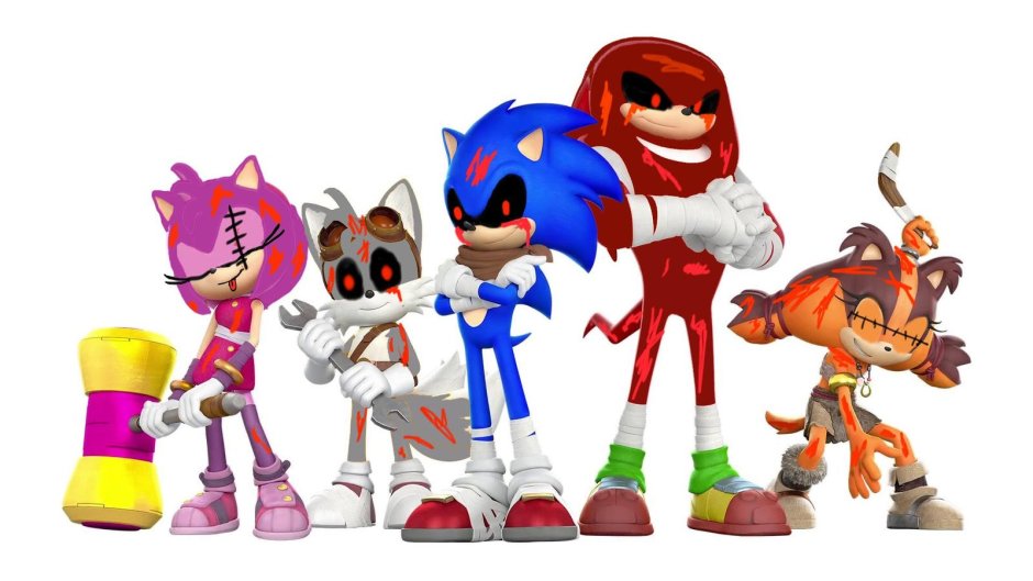 Соник бум девушки персонажи имена