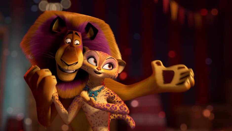 Мадагаскар 3 Джиа и Алекс