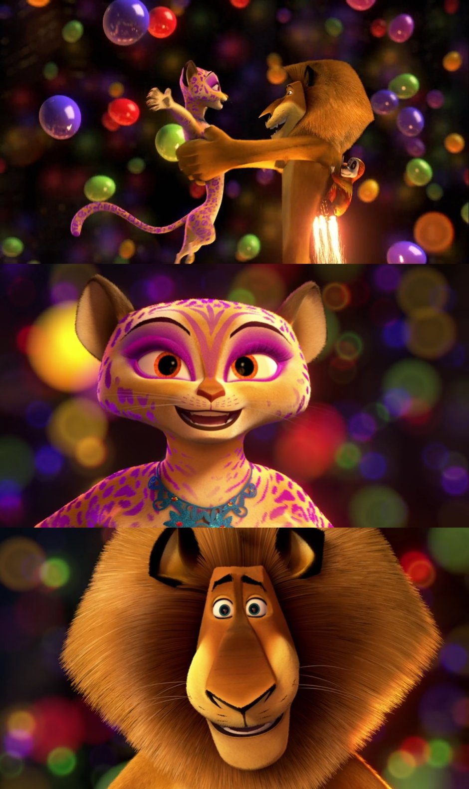 Мадагаскар 3 Джиа и Алекс арт