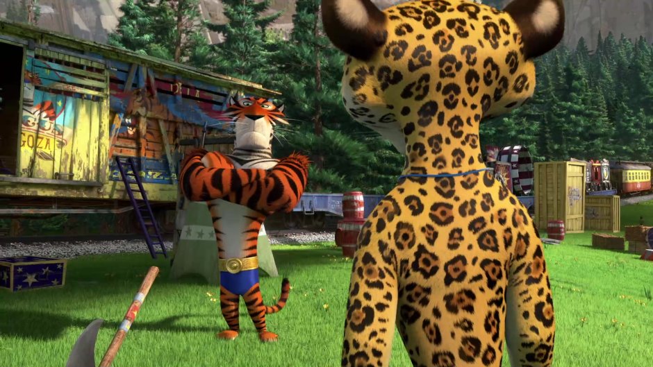 Мадагаскар 3 Виталий и Джиа