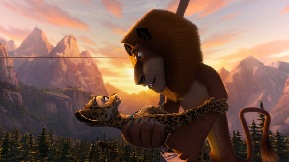 Мадагаскар 3 Джиа и Алекс