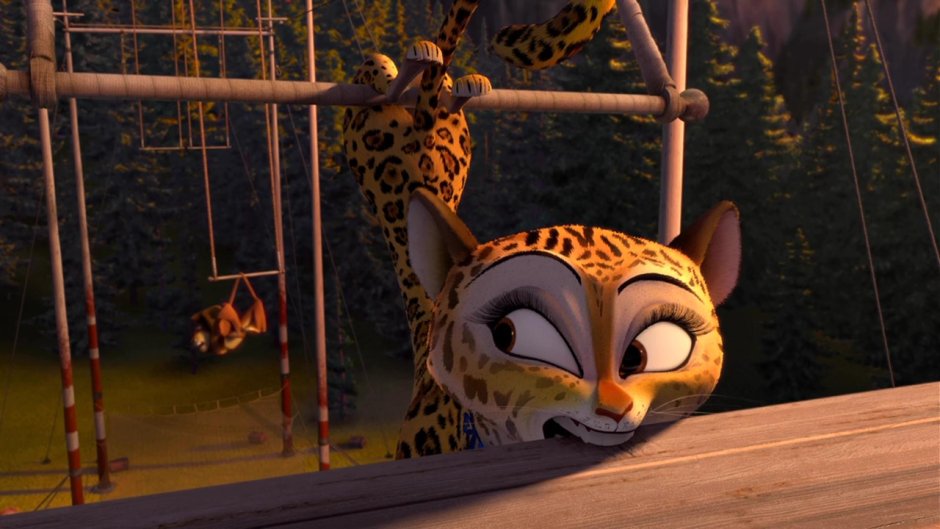 Мадагаскар 3 Джиа поезд